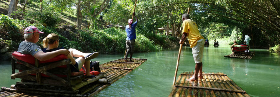Rafting On The Martha Brae